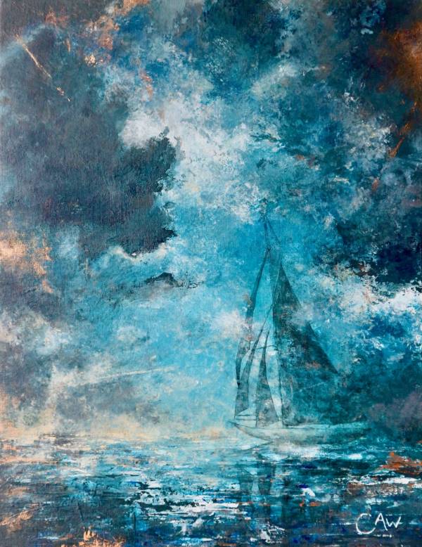 - on Mixed Media, Painting by Carys Avery Welsh, measuring 45 x 35 cm (H x W) framed at 66 x 58 cm £650